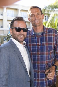 Chris Moreno, Casey Wheat (taller) 